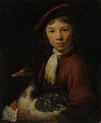 A Boy with a Goose Jacob Gerritsz Cuyp